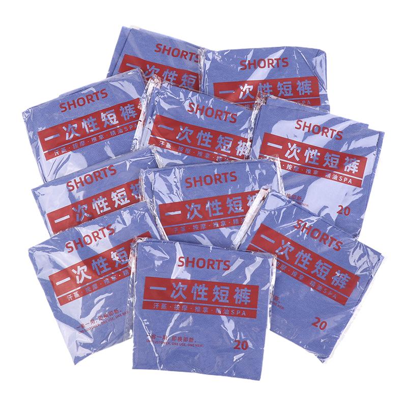 10Pcs Travel Mens Disposable Underwear,Disposable Underwear, Massage Shorts, Men'S Plus Size Pants, Beauty Salon Sauna Pants