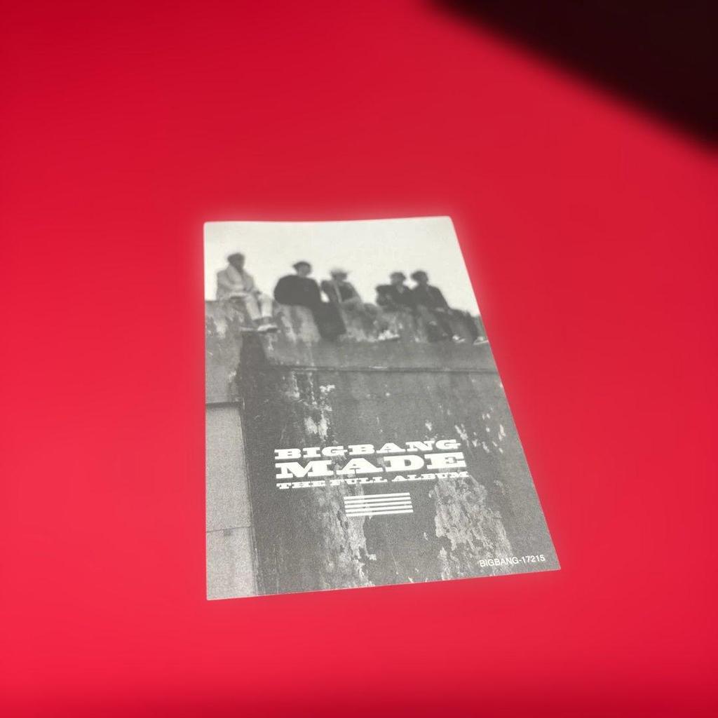 [USED] BIGBANG MADE THE FULL ALBUM with trading card