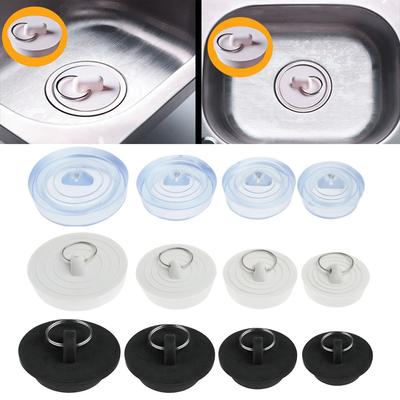 1PC langlebiger Gummi-Wasserstopper für Küche, Badewanne, Waschbecken, Boden, runder Ablaufstopfen, Waschbecken, Badewanne, Entwässerungsstopfen, auslaufsicherer Stopfen