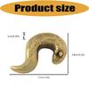 Artistic Brasses Snails Sculpture Ornaments Elegant Desktop Decoration for Office Home