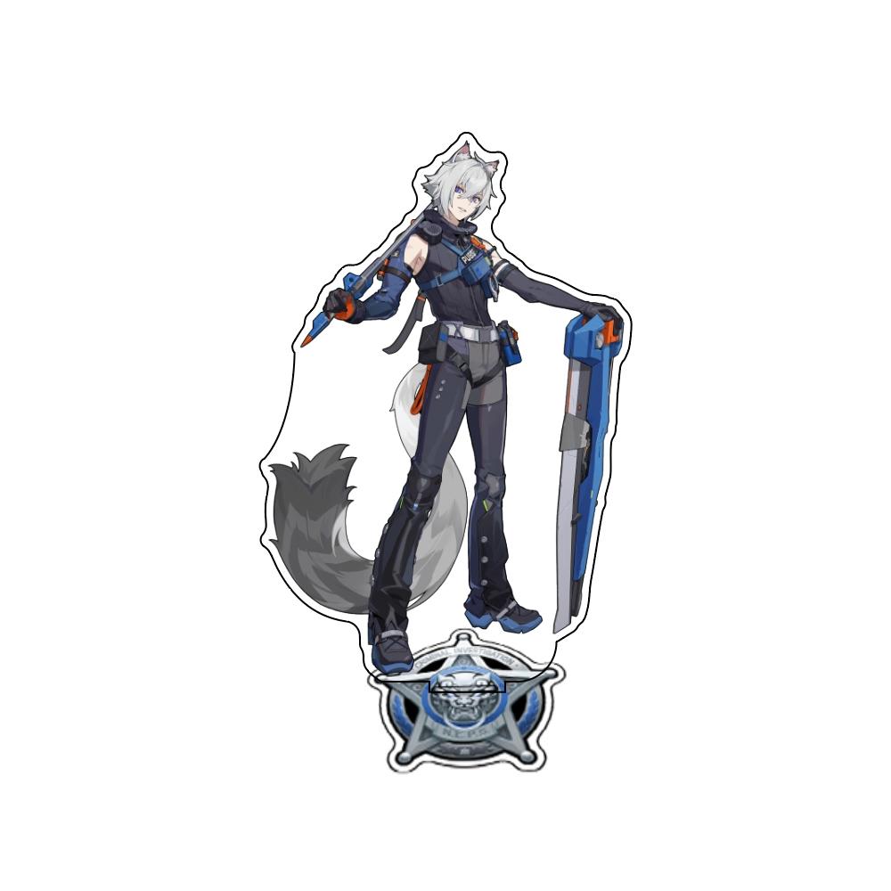 New Hot Game Zenless Zone Zero Vivian Hugo Vlad Jane Doe Von Lycaon Nicole Acrylic Stand Model Plate Desk Decor Collection