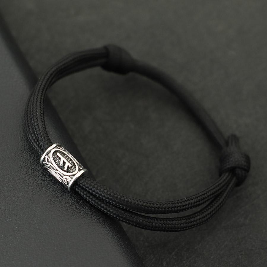 Noter New Vintage Viking Characters Bracelet Men Handmade Adjustable Paracord Braslet Leisure Pulseira Beach Nautical Braclet