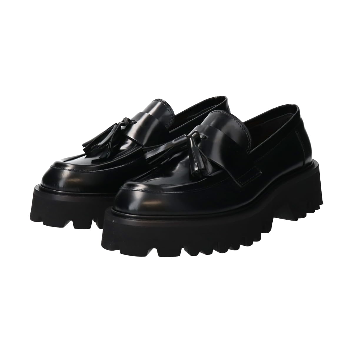 

Лоферы с толстой подошвой Tank Sole Tassel Loafer F41641 F41641 см [Fabiosconi] Женские 22,0 см~22,5 чёрный