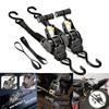 Auto Straps For Cargo Tape Retractable Belts For Motorcycles Ratchet Strap For Load Luggage Strap Ratchet Tensioner Belt For Car