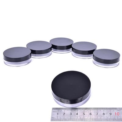 Empty Refillable Cosmetic Jar Pot Loose Face Powder Sifter Case Powder Box