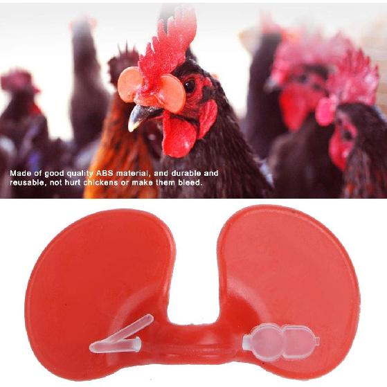 500Pcs Chicken Spectacles Anti Pecking Eye Glasses Tool Chicken Peeper Eye Glasses Pheasant Spectacles