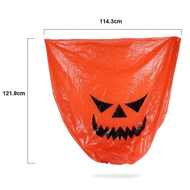 In-Stock Halloween Pumpkin Leaves Bag - Outdoor Party Atmosphere Gift, Customizable Logo