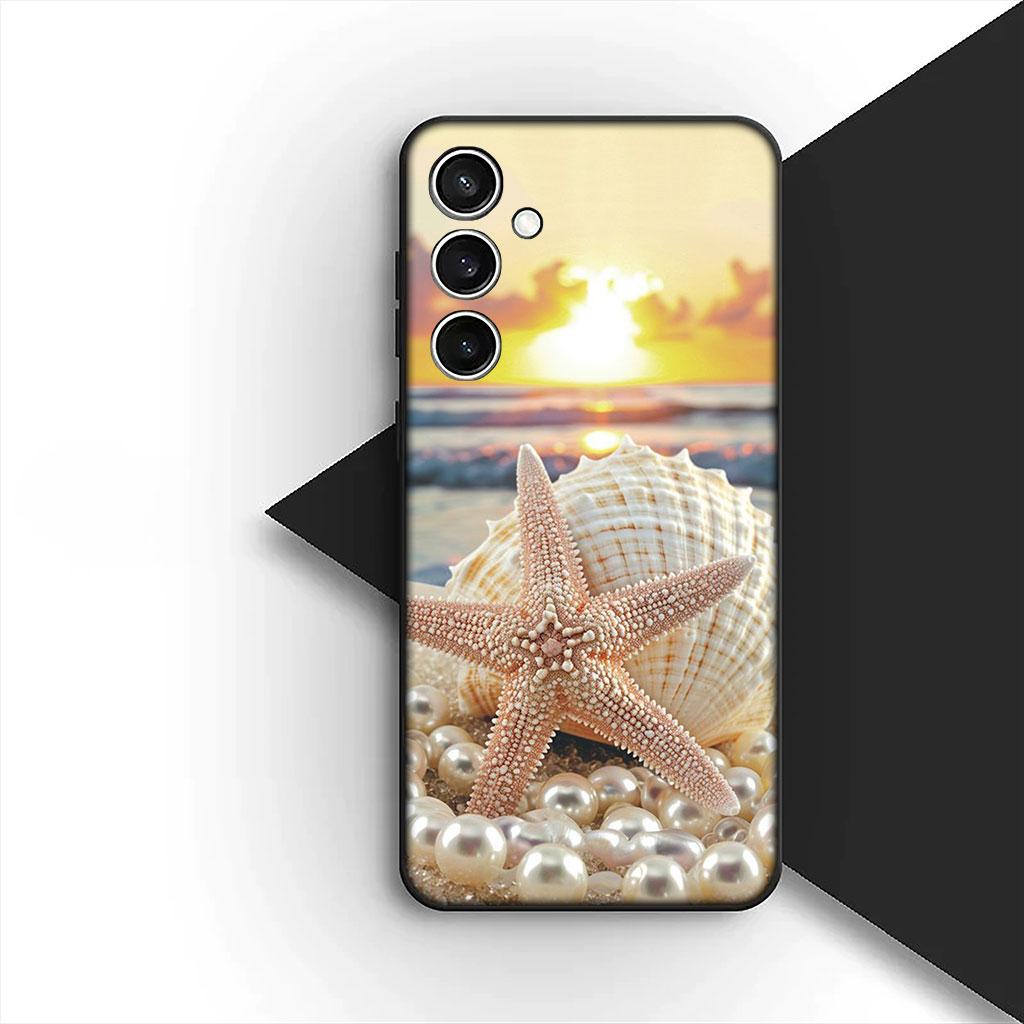 Phone Cover for Xiaomi Poco C75 C65 C71 C85 X7 X6 M7 F7 F8 Ultra F6 Pro Case Mountain Sea Beach Travel Shell Starfish Star