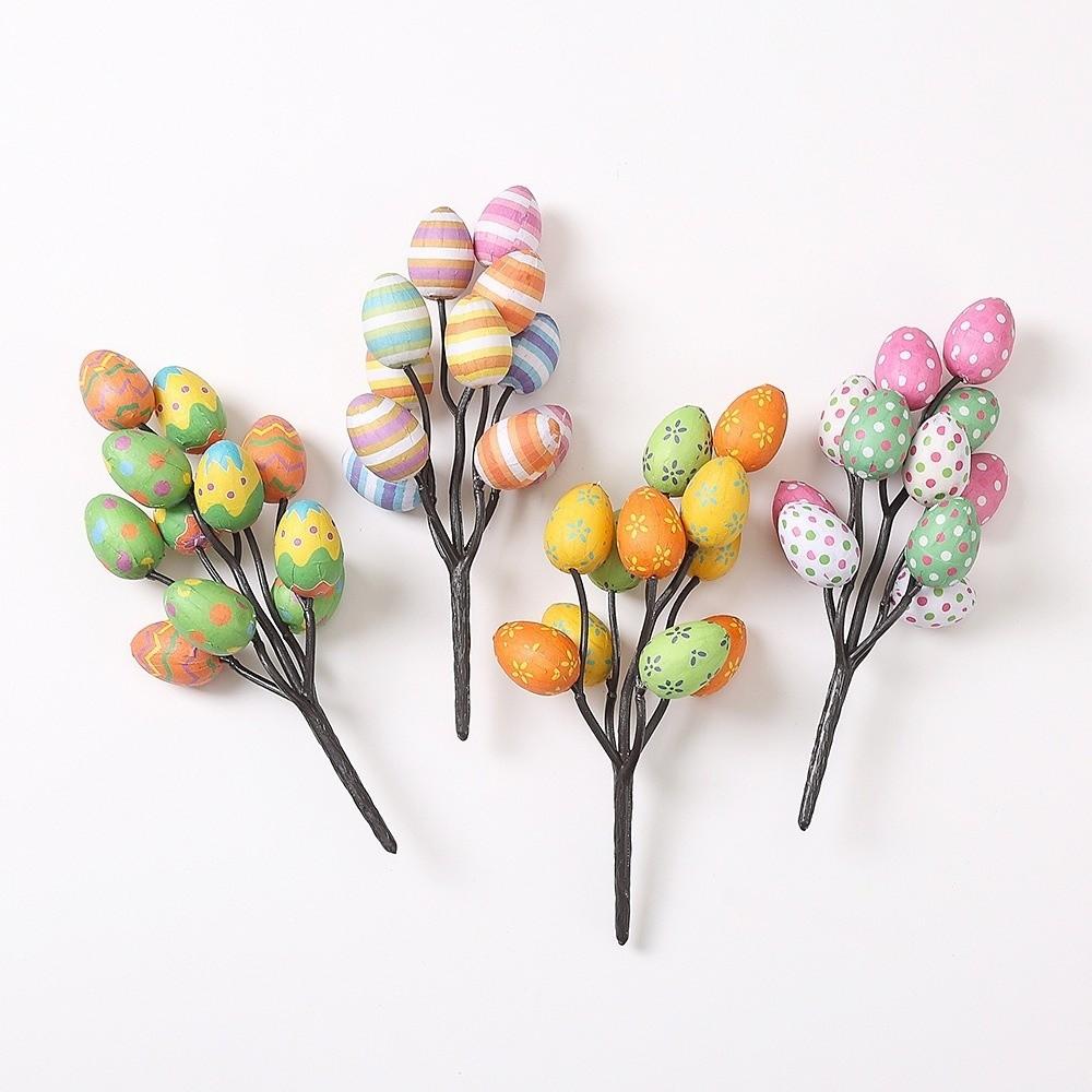 Lightweight Artificial Flower Arrangements Simulated Floral Stems  Easter Desktop Decoration