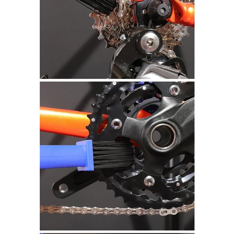 Motorcykel Kedjeborste Rengöringsmedel Plast Cykel/Moto Brush Clean Kedjerengöring Utomhus Scrubber Vägvårdsverktyg Motorcykeldelar