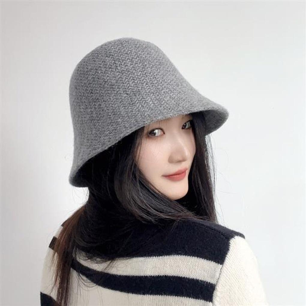 Halo Wool Bucket Hat (Gray)