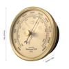Mechanical Atmospheric Pressure Gauges Large 70mm No Battery Required High Accuracy for Meteorology Enthusiasts