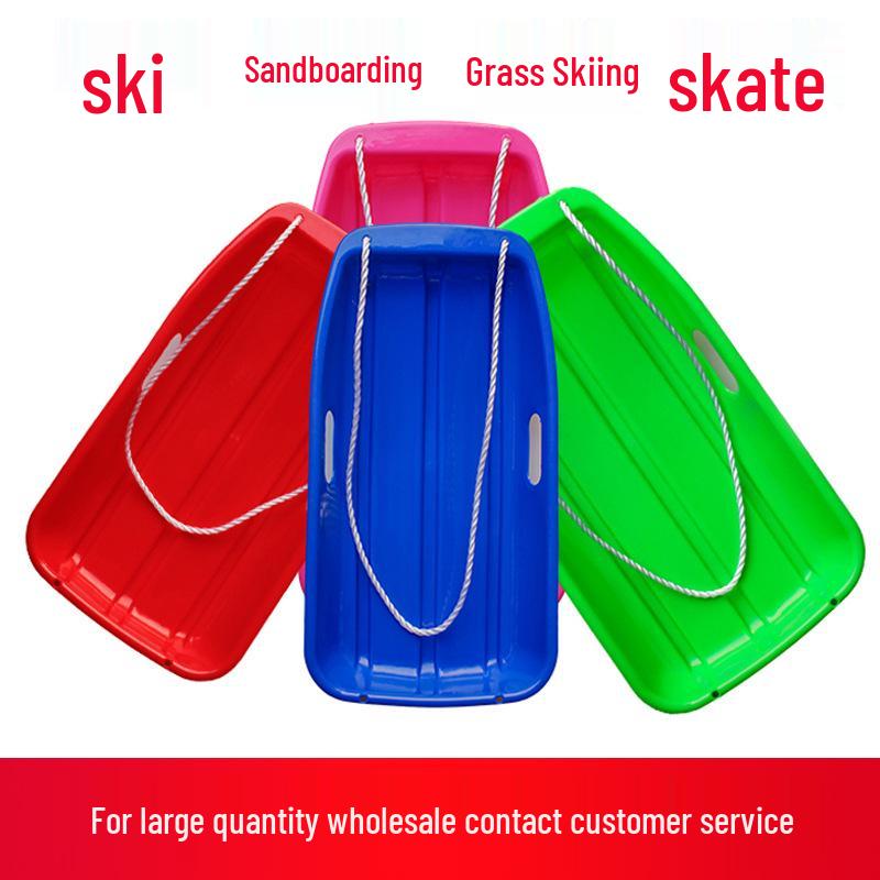 2026 Durable Adult & Child Grass and Sand Sliding Board Sled