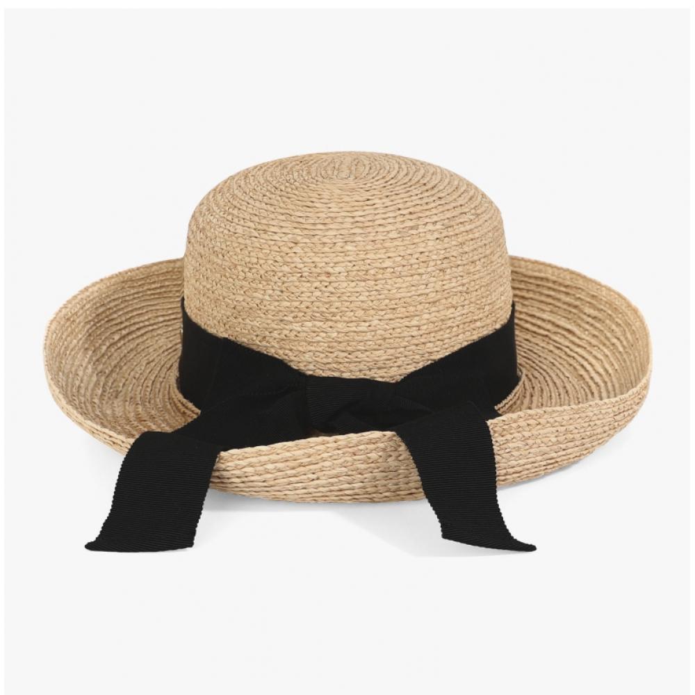 Helen Kaminski Newport Sb Natural Midnight Bucket Hat Hat50153