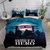 Gintama Anime Duvet Cover Set King Queen Double Full Twin Single Size Soft Bed Linen Set for Fans