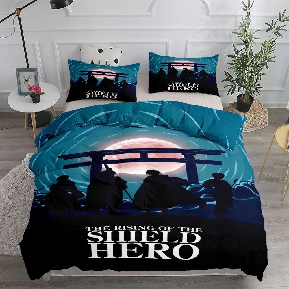 Gintama Anime Duvet Cover Set King Queen Double Full Twin Single Size Soft Bed Linen Set for Fans