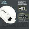 CE Work Safety Hard Hat for Engineer Slotted Ventilated Construction Safety Helmet for Men & Women Industrial Adjustable Ratchet