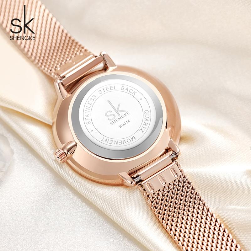 Shengke Original Style Women's Quartz Watches Top Brand Ladies Wristwatches Best Gifts Clock for Wife,Friend,Family