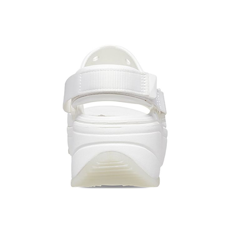 Crocs Lightweight Non-Slip Sports Sandals Women Sandals White 208181-100