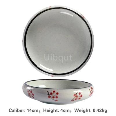 Seaweed cup Side dish Ceramic round cup Japanese and Korean tableware Dessert round dish Multicolor bowl ramen bowl Bowl set
