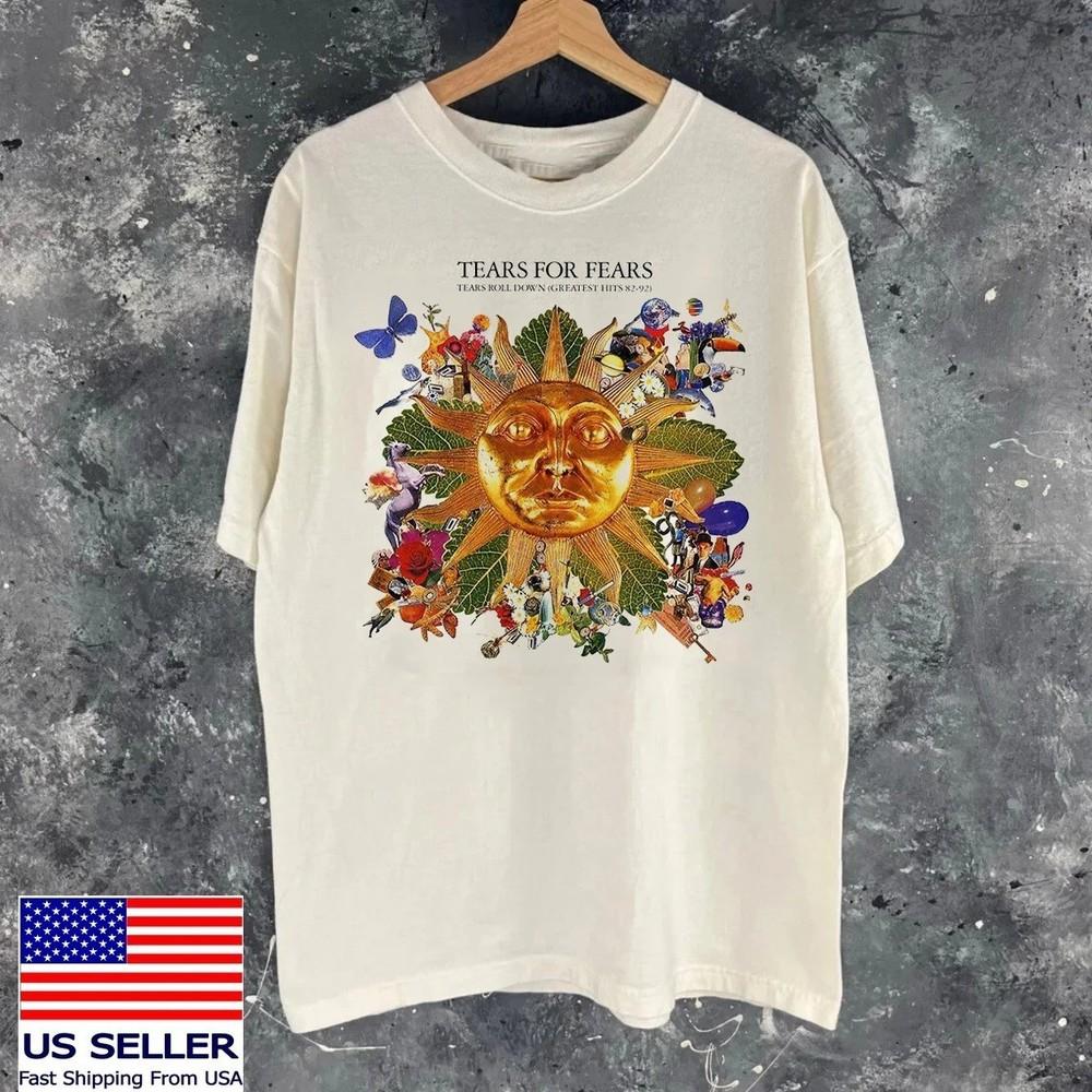Tears for Fears - Tears Roll Down T Shirt TU156 Unisex T-Shirt XXXL
