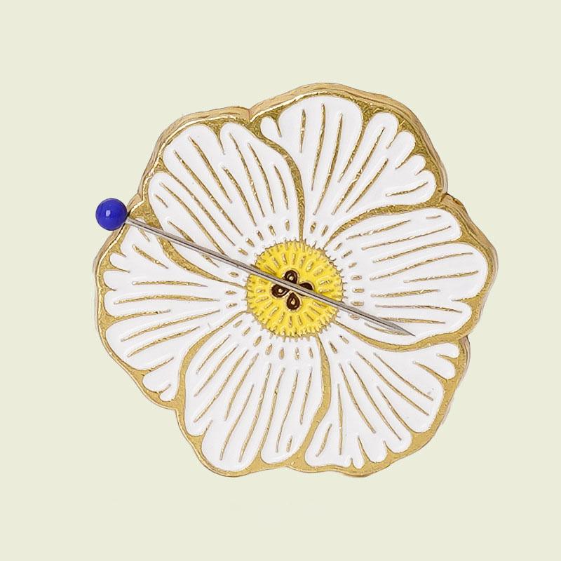 

Зажим для игл для цветов Инструмент для вышивания крестиком Зажим для игл Двойной магнит Магнит на холодильник Зажим для игл для вышивания Защита от потери LZH-01304-