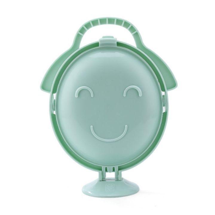 Nordic Folding Rotating Fruit Plate Three-Layer Fruit Plate Creative Living Room Portable Coffee Table Household Snacks Peanut Tray