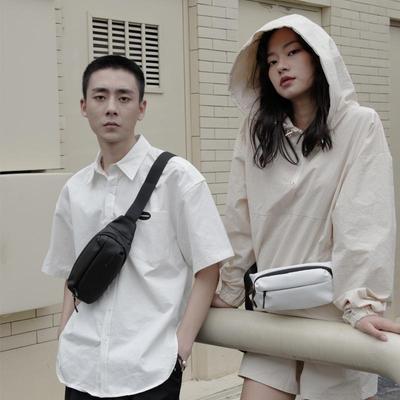 Bolsa de cintura para celular masculina, bolsa casual da moda para esportes ao ar livre, bolsa de cintura estilosa e legal, bolsa transversal, bolsa de ombro