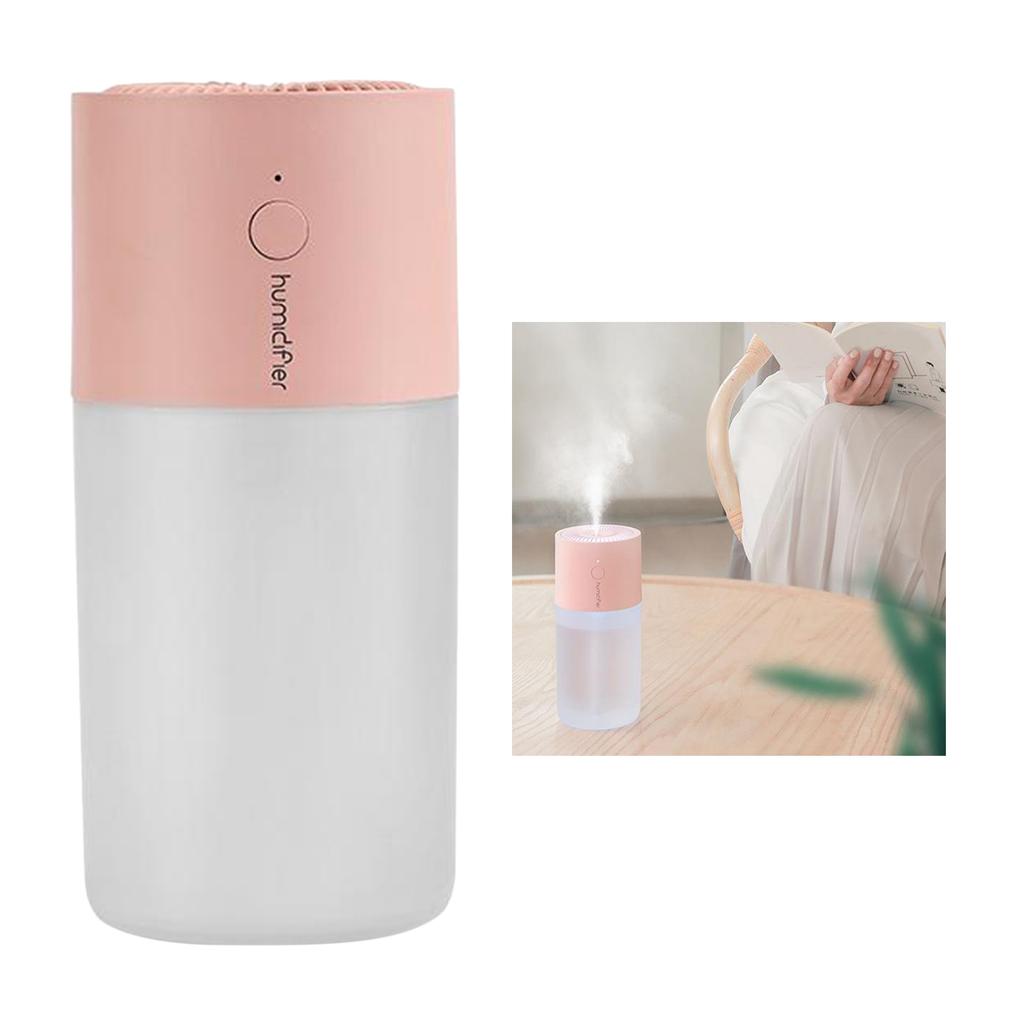 USB Humidifier, 300ml Mini Portable Humidifier, Air Humidifier with Light, Color Changing, Suitable for Home, , Car