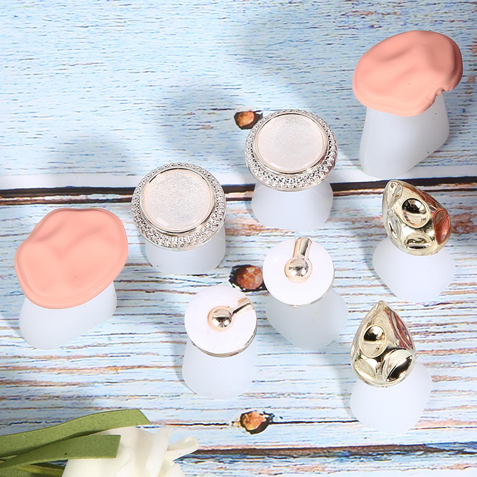 

8 шт. Силиконовый разделитель для пальцев ног для нейл-арта, моющийся, многоразовый инструмент для разделения пальцев ног, уход за педикюром MY-02