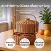 oversized Large Handwoven Rattan Storage Basket, outdoor Fruit Handheld Prayer