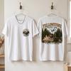Nicht die flauschigen Kühe streicheln 2 Seiten T-Shirt, Yellowstone Nationalpark