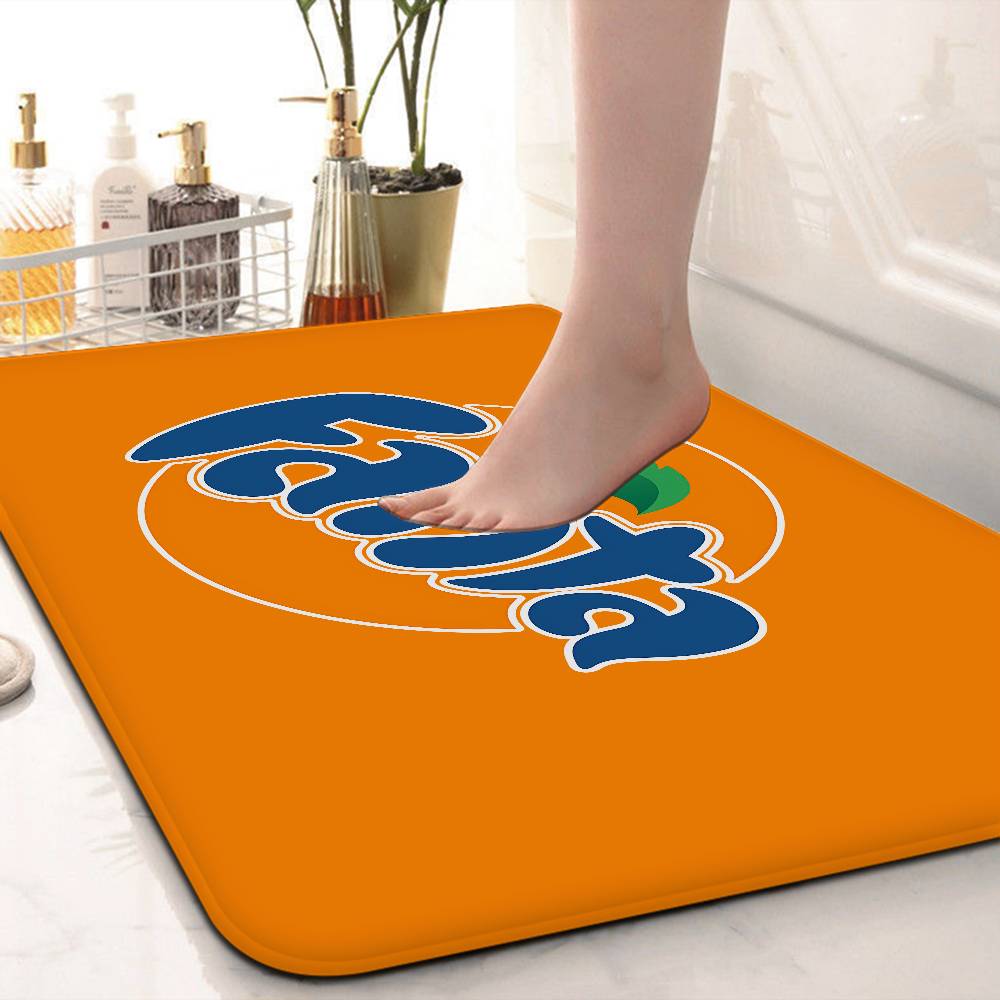 Lustige F Fanta Logo Fußmatte Waschbar Rutschfest Wohnzimmer Sofa Stühle Bereichsmatte Küchen Fußmatte Teppich