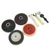 Grinder Flap Polishing Kit Disc Buffing Accessories Workshop Equipment Nylon Cloth Wool Metal Rod Stainless Steel