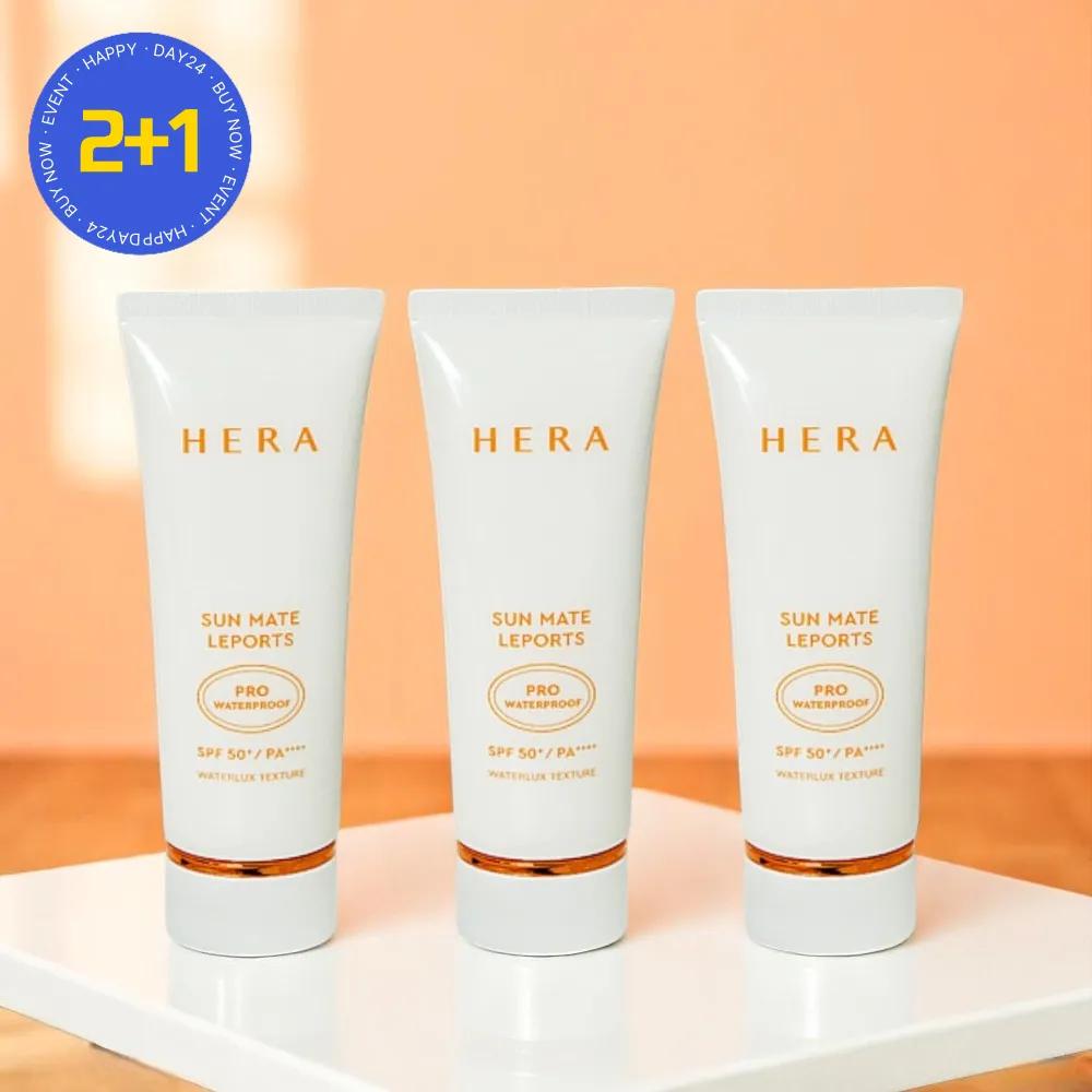 Hera Sun Cream Sun Mate Leports Pro Waterproof 70ml 3-pack