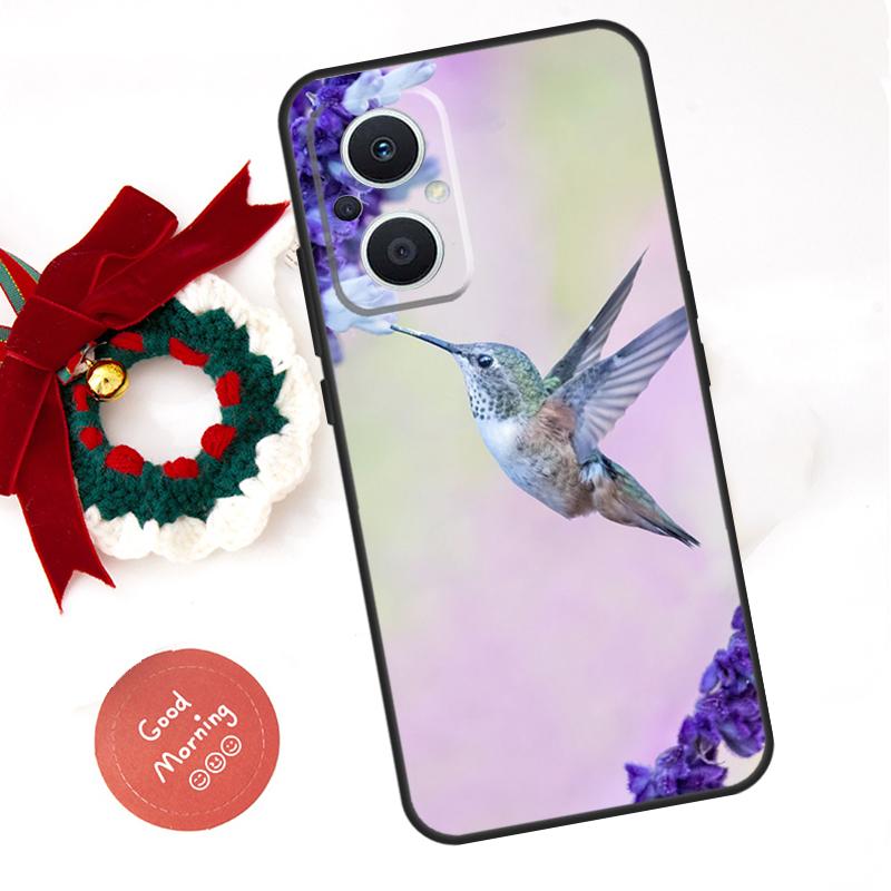 Hummingbird For OPPO Find X5 Lite X6 Pro X2 X3 Neo OPPO Reno 11F 10 11 Pro 4Z 5Z 8T 4 5 6 8 7 Lite Case