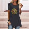 Plus Size Women Summer Yellow Tennis Ball Printed Comfy Short Sleeve Round Collar T-shirt Casual Baggy Mid Length Tee Tops