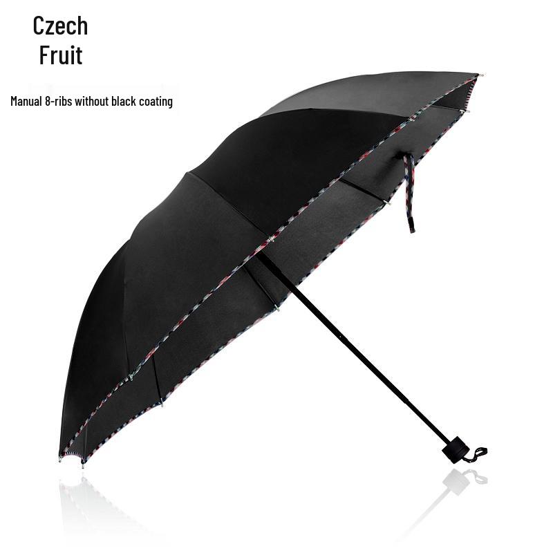 Automatic Three-Fold Sunshade Umbrella: UV-Protection & Rainproof for Men and Women
