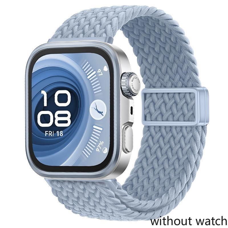 Nylon Magnetic Strap for Huawei Watch Fit 4/3 Braided Breathable for Huawei Watch Fit 4 Pro Sport Bracelet Watchband Accessories