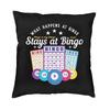 I Just Need To Play Bingo Nordic Throw Pillow Cover Home Decor Cushions for Sofa