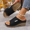 Fashion Women Platform Slippers Summer Casual Fashion Slippers Outdoor Luxury Sandals Lightweight Wedges Shoes Women Zapatos De Mujer