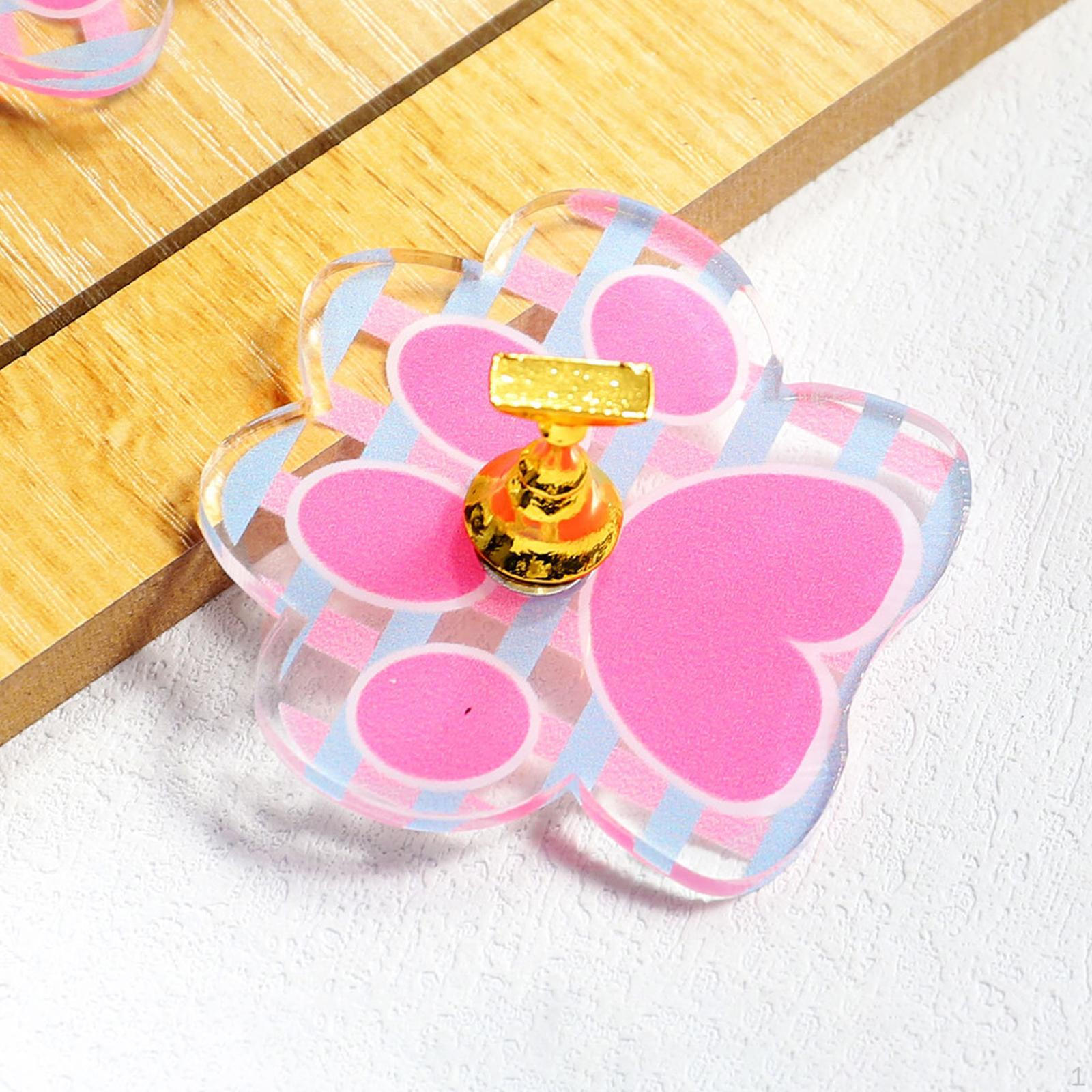 

Practice Display Stand Base False Holder Home Nail Accessories Palettes Training Cat Paw
