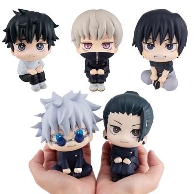 10cm Jujutsu Kaisen Anime Figur Look Up Chousou Actionfigur Q Version Satoru Gojo/Geto Suguru Figur PVC Sammlerspielzeug