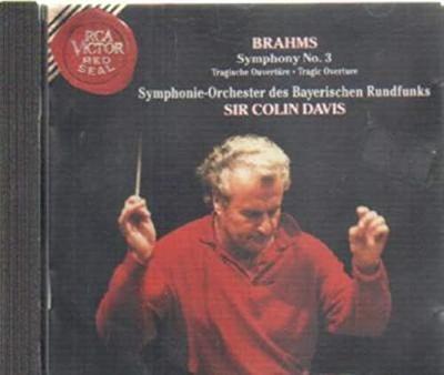 CD BRAHMS - Senf.3 / Trajik Uvertür: Davis / Br RD60118 Japonya Dışı Klasik Kullanılmış