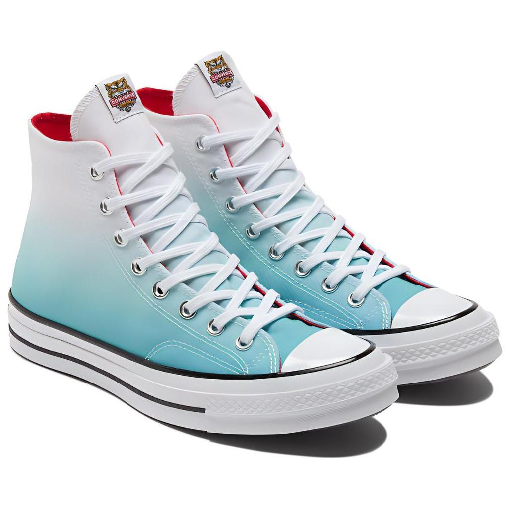 Converse Chuck 70 High Chinese New Year - Washed Teal Unisex Sneakers Weiß Universität-Rot 173127C