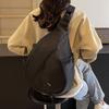 1 pièce Grande Capacité Sac de Poitrine Homme Décontracté Hip Hop Voyage Unisexe Sac Bandoulière Sac à Bandoulière de Rangement en Nylon Haute Qualité