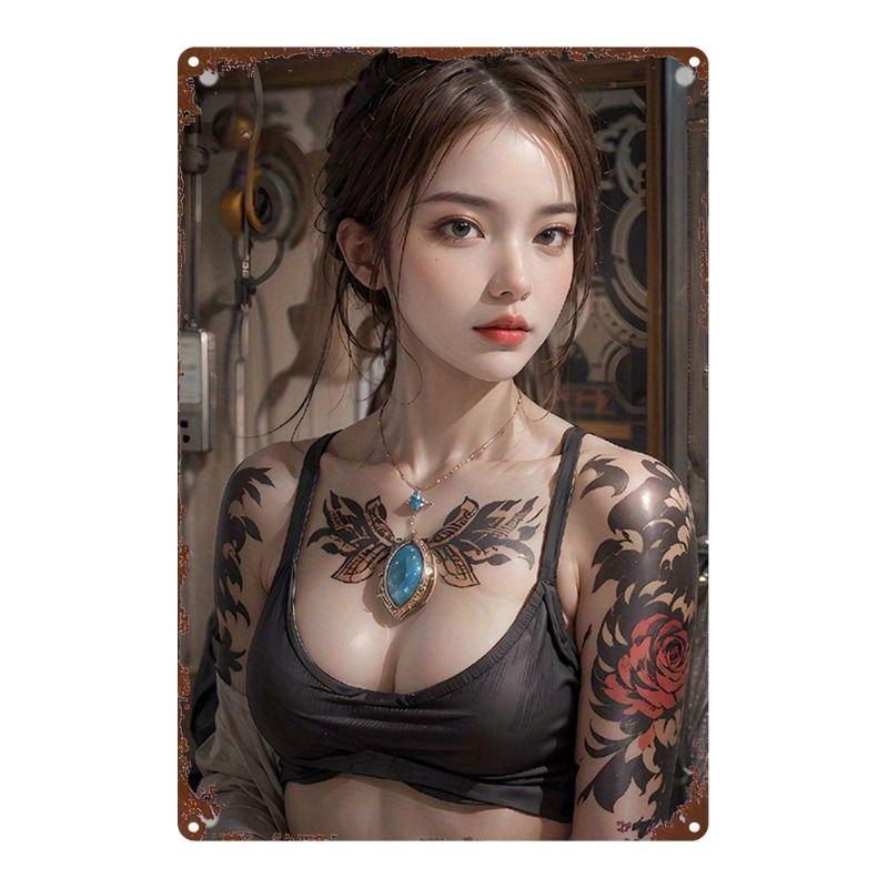 Personal Character Art Metal Tin Sign Wall Decor