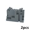 MOC Building Blocks Construction Drawbridge Mountain Rock Panel Rockery Hill Bridge DIY Bricks Accessories Creative Toys Leduo