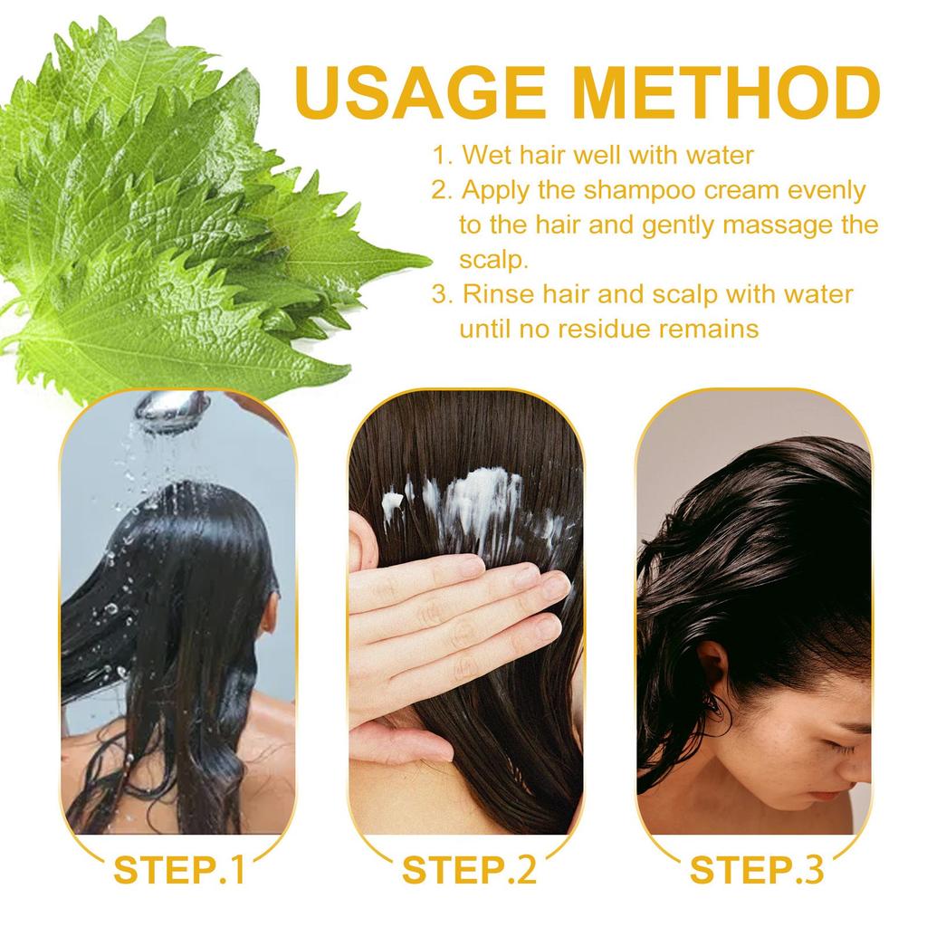 Deep Cleansing Scalp Moisturizing Renovate Solid Hair Dense Anti-fall Smoothing Hair Care Shampoo