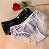 Hot Girl Lace Panties Womens Invisible Medium Elasticity Mesh